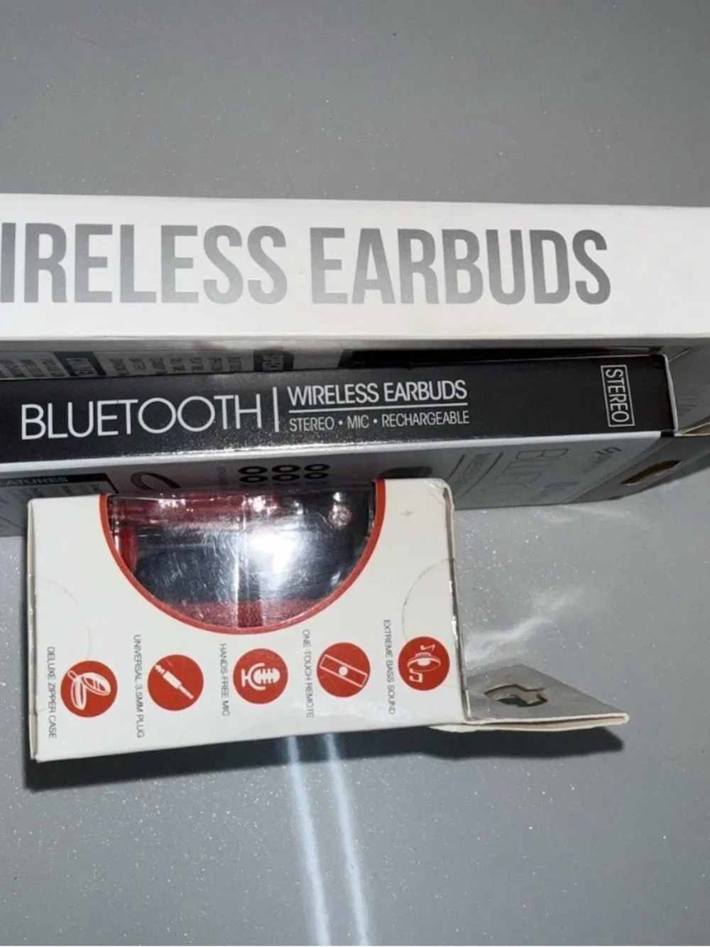 Billboard Earbuds, Plus 2 Extra Headphones Lot Of 3 Headphones